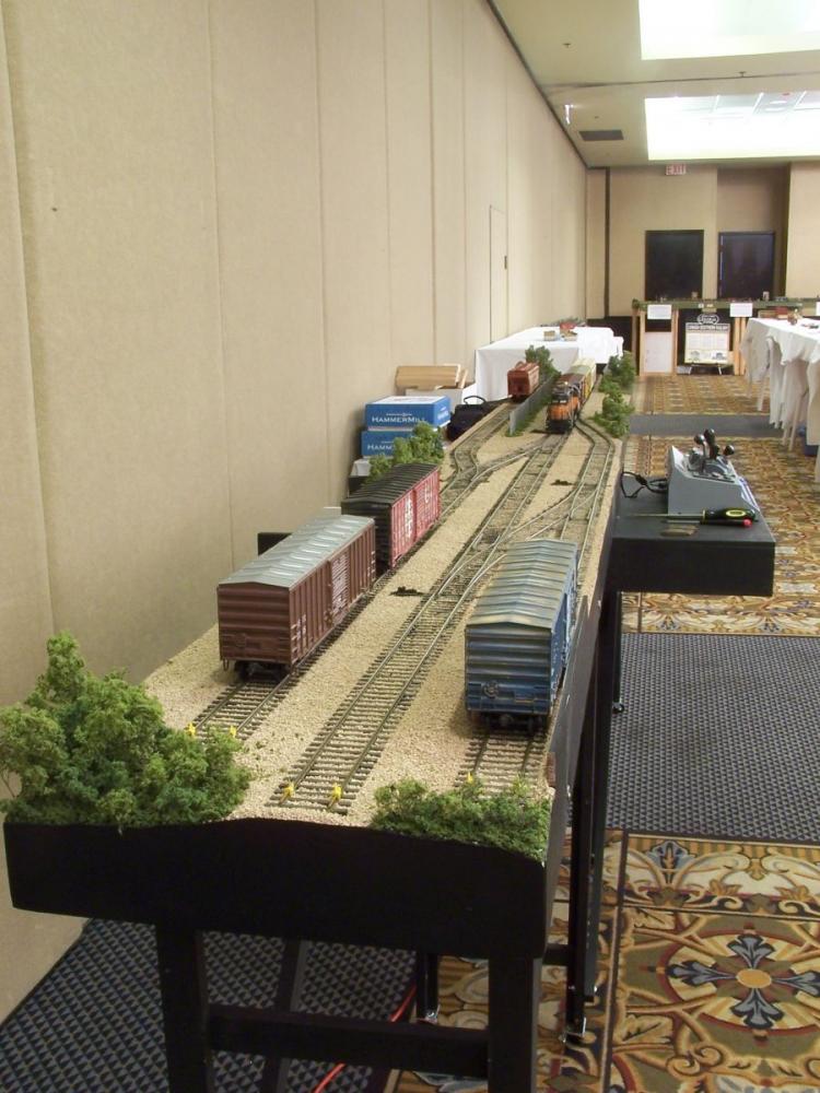 Photos of My O Scale Switching Layout at the RPM Meet Last Weekend